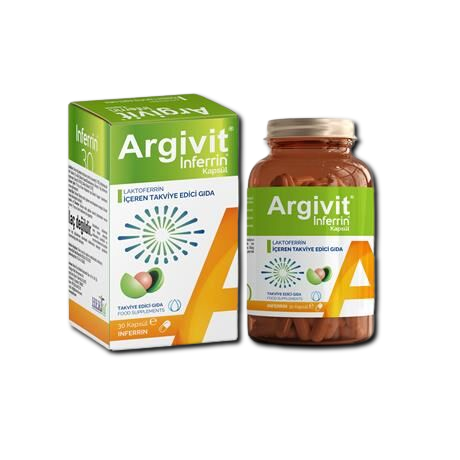 انفيرين كبسولات تحتوي على اللاكتوفيرين Argivit أرجيفيت